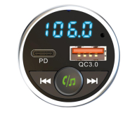 XBLITZ X550 zestaw głośnomówiący z transmiterem FM - 1286570 - zdjęcie 3